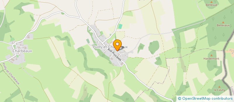 localisation de l'entreprise MADAME CINDY ANTOINE  PUILLY-ET-CHARBEAUX