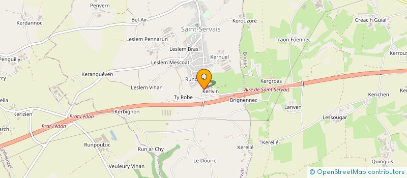 localisation de l'entreprise MADAME CINDY ANTUNES LOBO  SAINT-SERVAIS