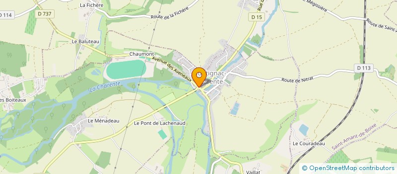 localisation de l'entreprise MADAME CINDY ARENAS à MONTIGNAC-CHARENTE
