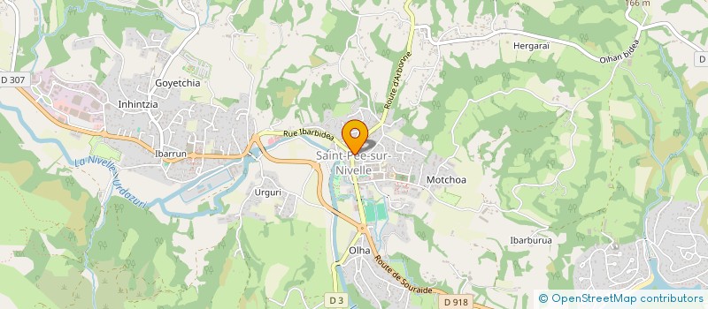 localisation de l'entreprise MADAME CINDY ARTOLA  ASCAIN