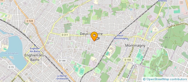 localisation de l'entreprise MADAME CINDY ATLANI  DEUIL-LA-BARRE