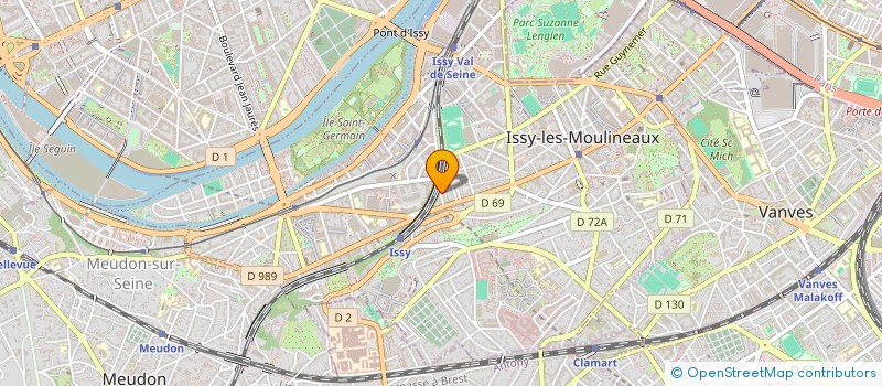 localisation de l'entreprise MADAME CINDY AUCAGOS à ISSY-LES-MOULINEAUX