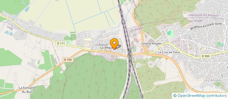 localisation de l'entreprise MADAME CINDY AYMARD  SORGUES