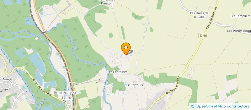 localisation de l'entreprise MADAME CINDY BAILLEAU à FERRIERES-EN-GATINAIS