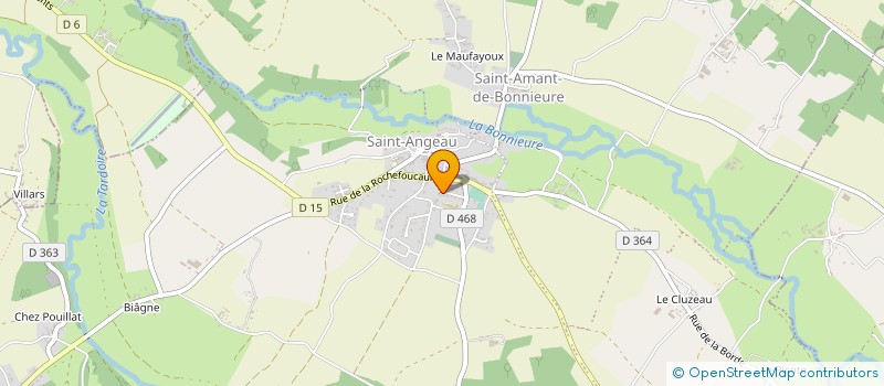 localisation de l'entreprise MADAME CINDY BARVIAU à VAL-DE-BONNIEURE