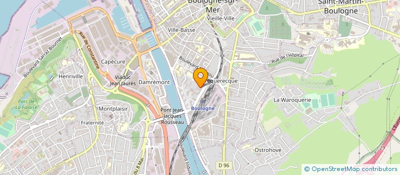 localisation de l'entreprise MADAME CINDY BEAUVOIS à BOULOGNE-SUR-MER