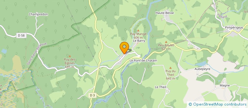 localisation de l'entreprise MADAME CINDY BECKER à LE MONTEIL-AU-VICOMTE
