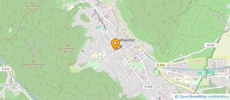 localisation de l'entreprise MADAME CINDY BEISERT  GUEBWILLER