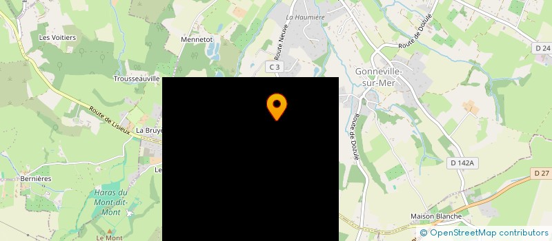 localisation de l'entreprise MADAME CINDY BENARD à GONNEVILLE-SUR-MER