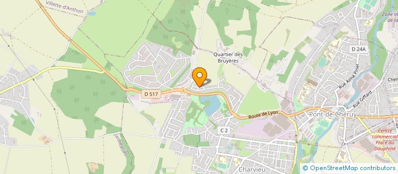 localisation de l'entreprise MADAME CINDY BENOIT  CHAVANOZ