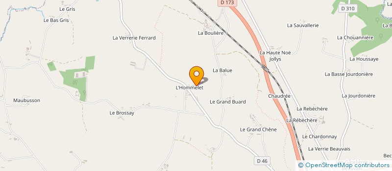 localisation de l'entreprise MADAME CINDY BERAL  MARTIGNE-FERCHAUD