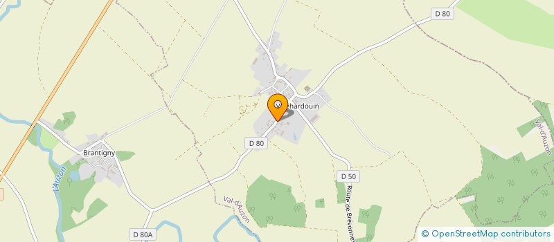 localisation de l'entreprise MADAME CINDY BERNHARD  VAL-D'AUZON