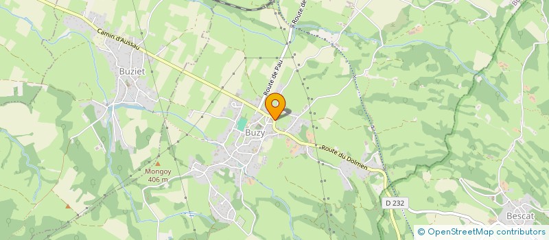 localisation de l'entreprise MADAME CINDY BERROU  BUZY