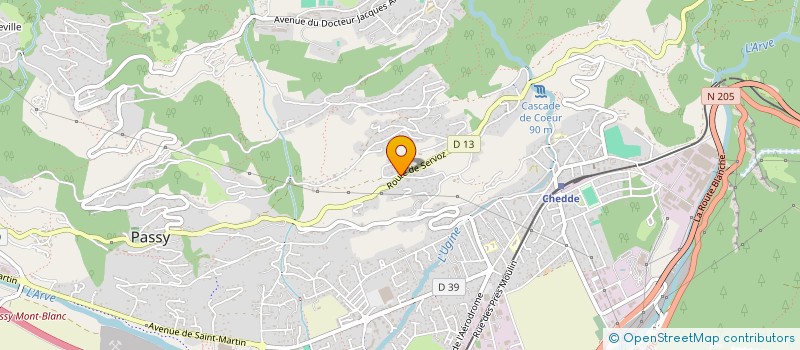 localisation de l'entreprise MADAME CINDY BESSAT  PASSY