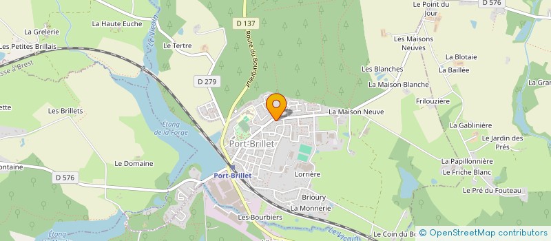 localisation de l'entreprise MADAME CINDY BEURIER  PORT-BRILLET