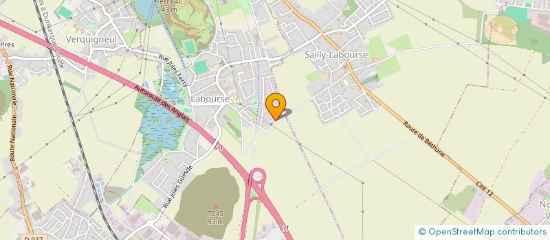 localisation de l'entreprise MADAME CINDY BIGET  LABOURSE