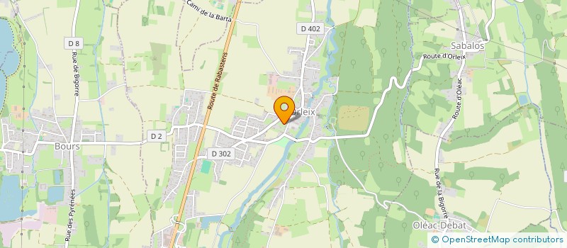 localisation de l'entreprise MADAME CINDY BIGNALET-TREBUQUET  BOURS