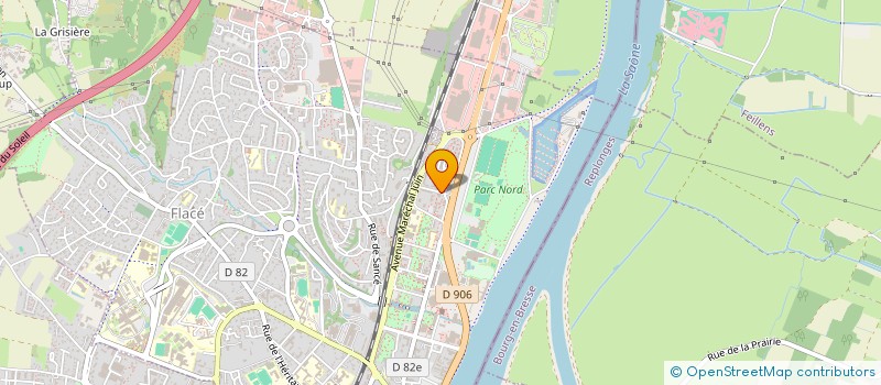 localisation de l'entreprise MADAME CINDY BILLOUD  MACON