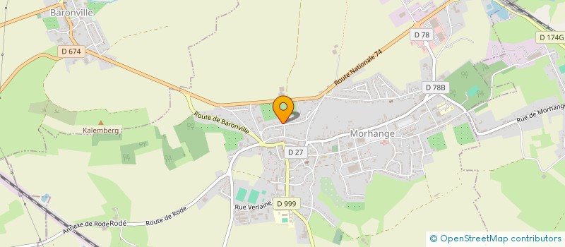 localisation de l'entreprise MADAME CINDY BLAU  MORHANGE