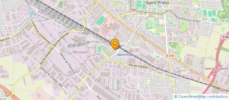 localisation de l'entreprise MADAME CINDY BOCHARD  SAINT-PRIEST