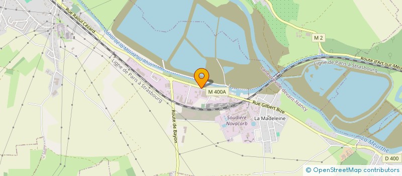 localisation de l'entreprise MADAME CINDY BOCKHORNI  LANEUVEVILLE-DEVANT-NANCY