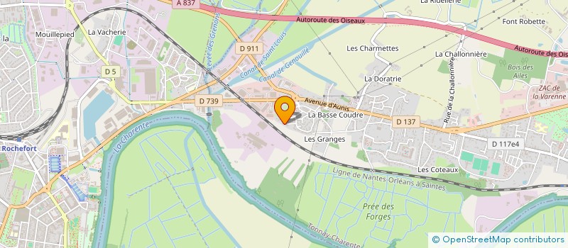 localisation de l'entreprise MADAME CINDY BOINOT  TONNAY-CHARENTE