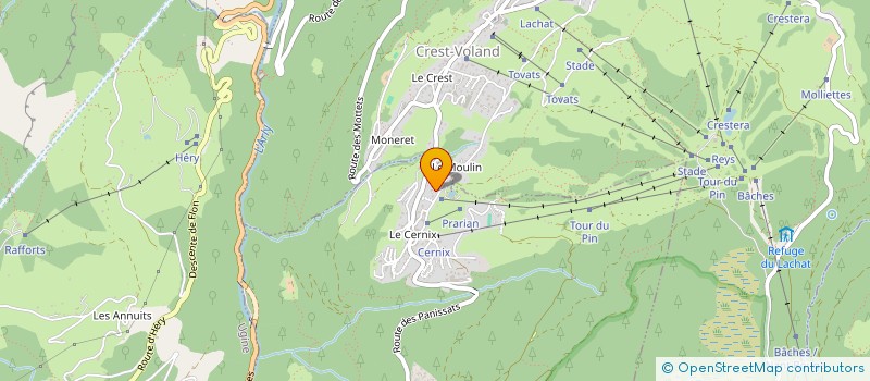 localisation de l'entreprise MADAME CINDY BONVIN  COHENNOZ