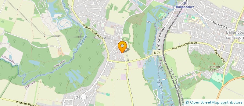 localisation de l'entreprise MADAME CINDY BOUDENNE  ITTEVILLE