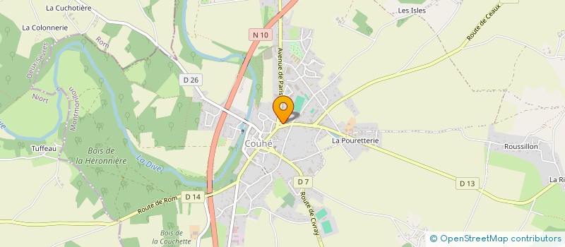 localisation de l'entreprise MADAME CINDY BOUJARD  LUSIGNAN