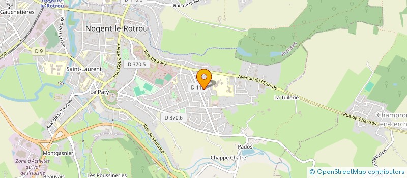 localisation de l'entreprise MADAME CINDY BOULARD à NOGENT-LE-ROTROU