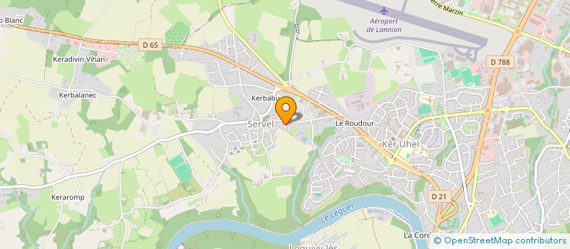 localisation de l'entreprise MADAME CINDY BOURACHOT à LANNION