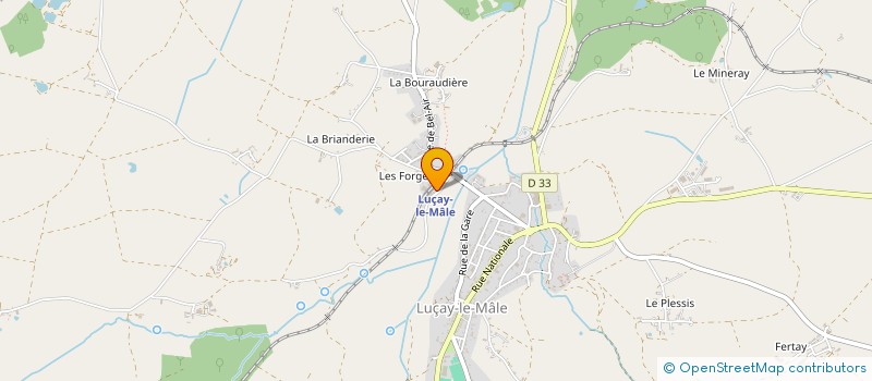 localisation de l'entreprise MADAME CINDY BOURDAIS à VILLENTROIS-FAVEROLLES-EN-BERRY