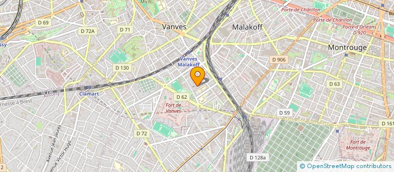 localisation de l'entreprise MADAME CINDY BOURGEOIS  MALAKOFF