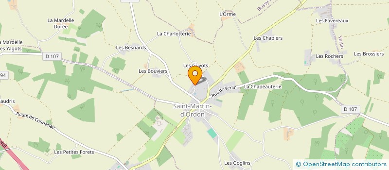 localisation de l'entreprise MADAME CINDY BOUTEILLE  SAINT-MARTIN-D'ORDON