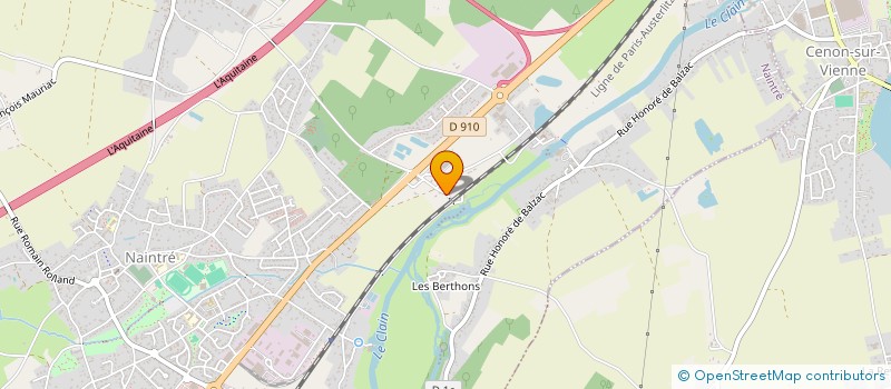 localisation de l'entreprise MADAME CINDY BRICOUT  NAINTRE