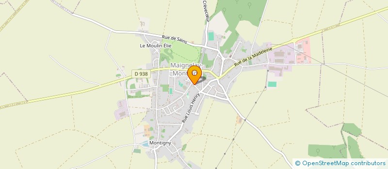 localisation de l'entreprise MADAME CINDY BROCHARD à DOMPIERRE