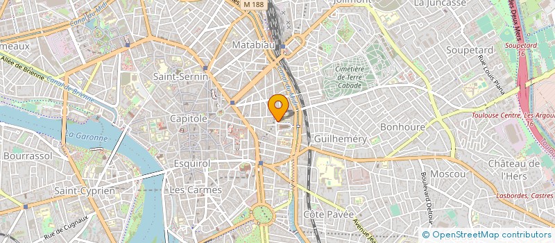 localisation de l'entreprise MADAME CINDY BRUGNON à TOULOUSE