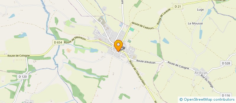 localisation de l'entreprise MADAME CINDY BRUNET  COLOGNE