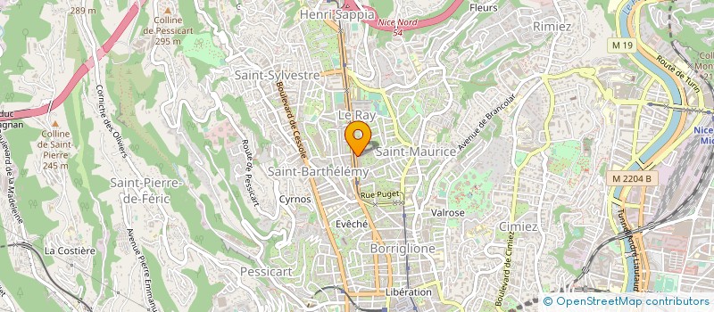 localisation de l'entreprise MADAME CINDY CALCAGNANI à NICE