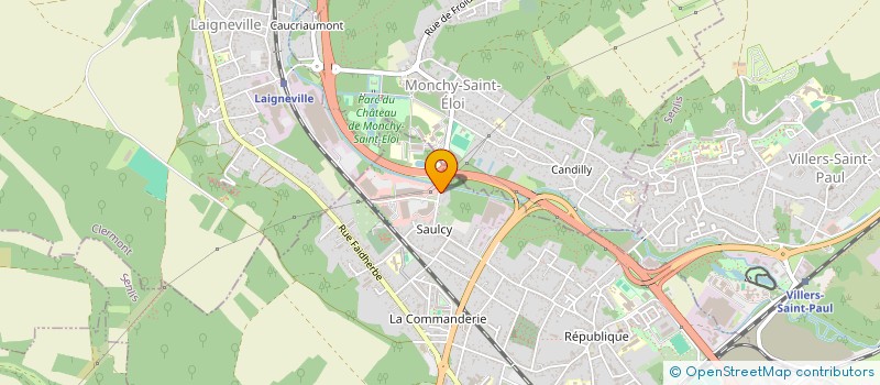 localisation de l'entreprise MADAME CINDY CANNY  NOGENT-SUR-OISE