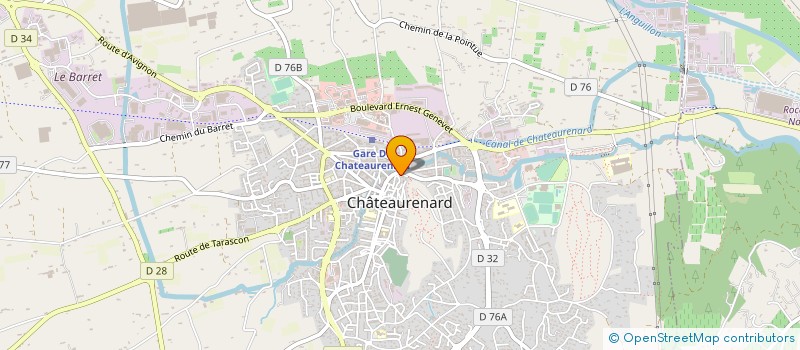 localisation de l'entreprise MADAME CINDY CARIOLDI  CHATEAURENARD