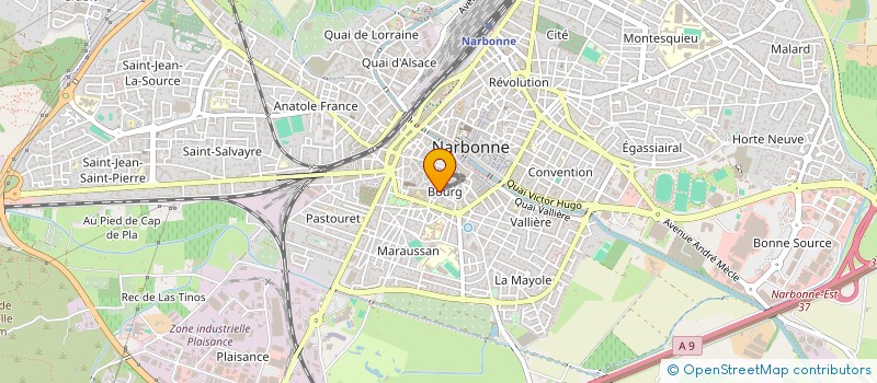 localisation de l'entreprise MADAME CINDY CARNEZ à NARBONNE