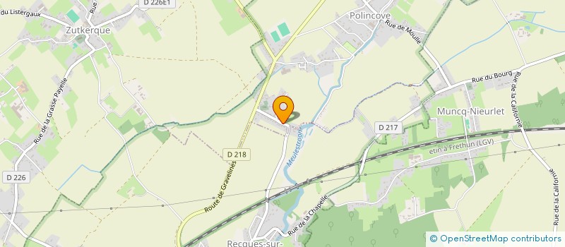 localisation de l'entreprise MADAME CINDY CARTON  POLINCOVE