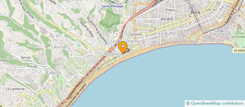 localisation de l'entreprise MADAME CINDY CERAVOLO  NICE