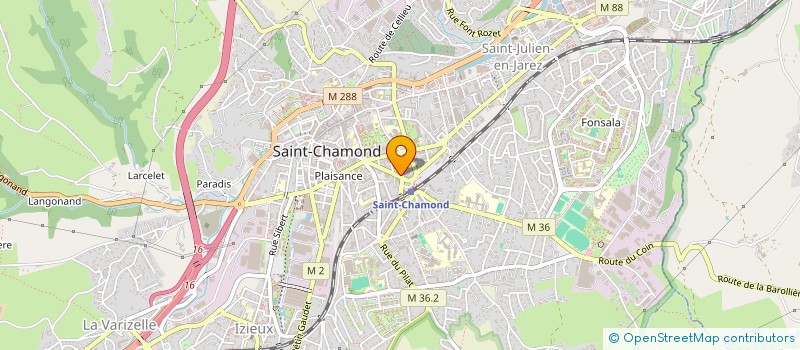 localisation de l'entreprise MADAME CINDY CHAPUIS  SAINT-CHAMOND