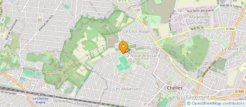 localisation de l'entreprise MADAME CINDY CHARLESTON  CHELLES