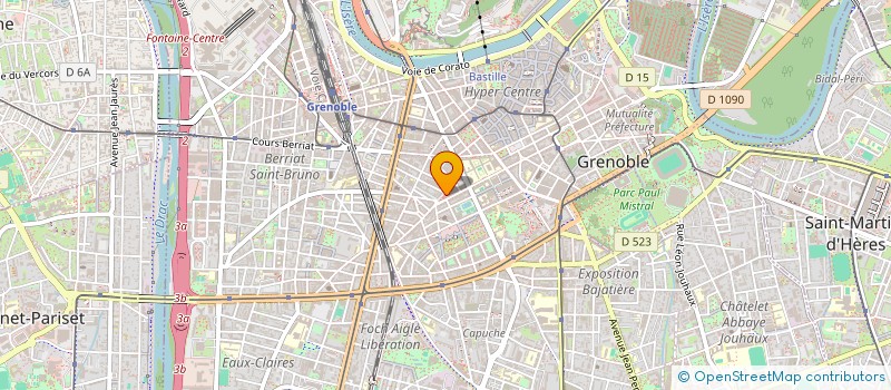 localisation de l'entreprise MADAME CINDY CHEVRIER à GRENOBLE