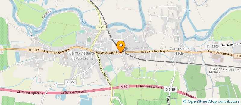 localisation de l'entreprise MADAME CINDY CHIFFOLEAU  SAINT-MEDARD-DE-GUIZIERES