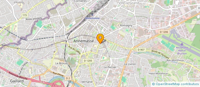 localisation de l'entreprise MADAME CINDY CHUIT à ANNEMASSE