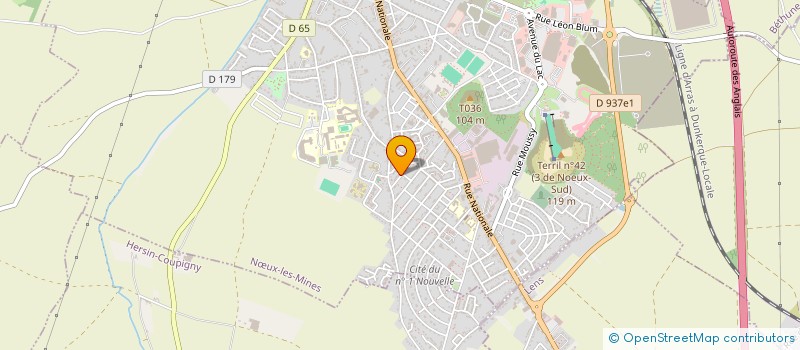 localisation de l'entreprise MADAME CINDY CINDY DELEHAYE  NUX-LES-MINES